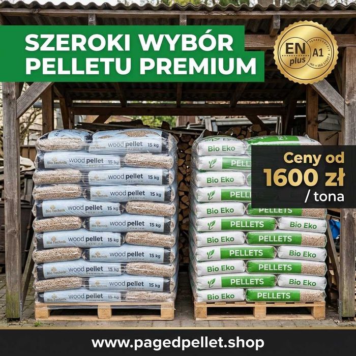 PELLET NAJTANIEJ | ENplus A1 | 6mm 8mm | od 1600 zł/t | DOSTAWA GRATIS