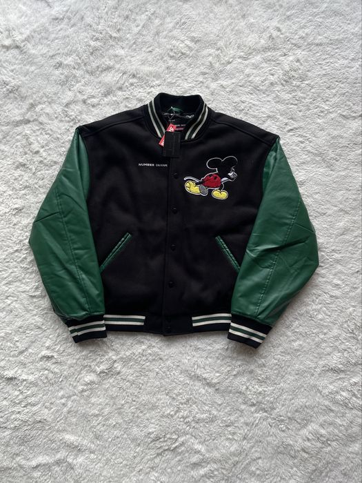 Kurtka Bomberka Supreme Number (N)ine Mickey Mouse Varsity Jacket