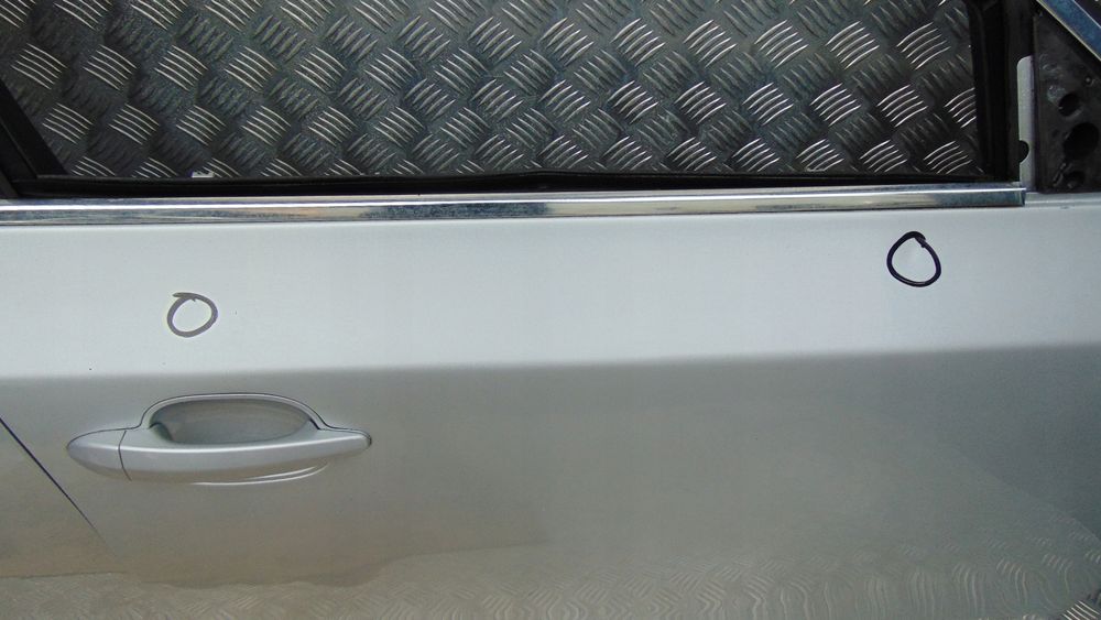 drzwi prawy lewy tył tylne bmw e61 titansilber