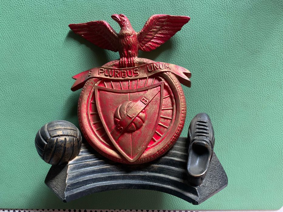 SL Benfica Coleção:  Almofada, Prato, Trofeu