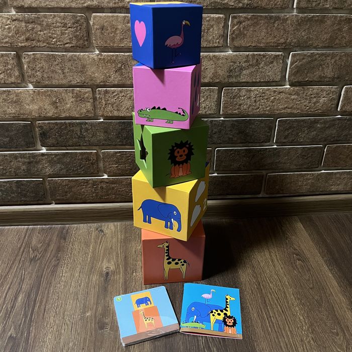 Peek-a-zoo Піказу гра на просторове мислення