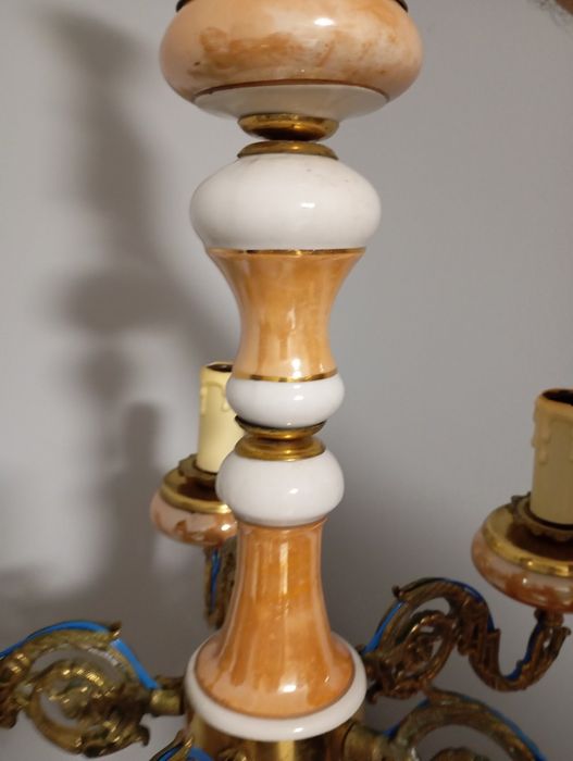 Люстра латунная. СССР