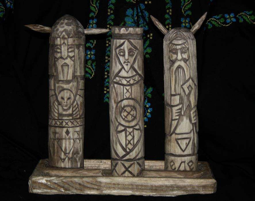 Подарунковий набор. Слав'янскі боги. Чернобог, Мара, Велес