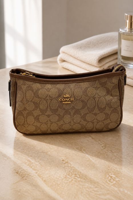 Bolsa Coach pele genuina