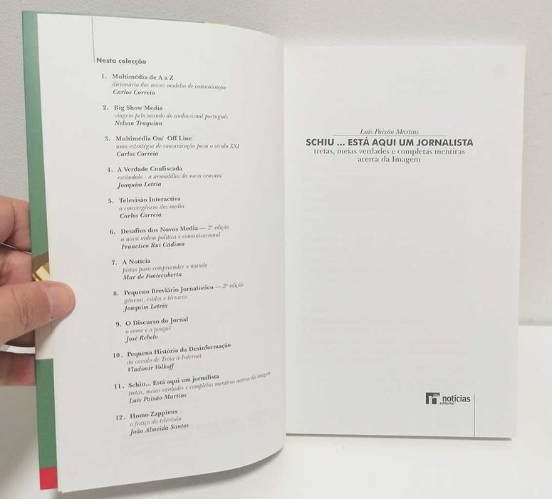 Schiu...Está Aqui Um Jornalista, de Luís Paixão Martins