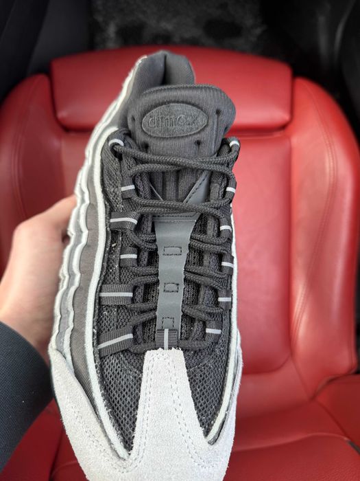 (ОПЛАТА ПІСЛЯ ОГЛЯДУ)Nike Air Max 95 x CDG Grey Найк Аір Макс 95