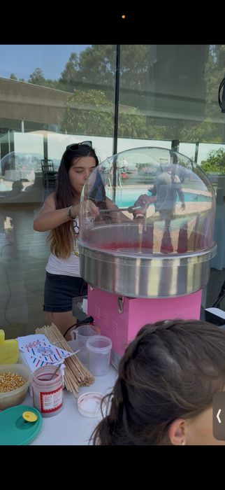 Aluguer de maquina de pipocas e/ou algodão doce