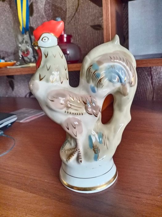 Штоф ПЕТУШОК фарфор.