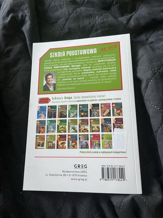 Repetytorium z biologii podstawówka