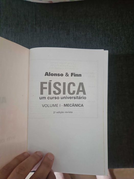 Livro Física – Um Curso Universitário (Alonso & Finn) – Volume I & II