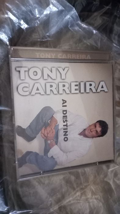 Pack 3 CDs 5 Livros Tony Carreira A Vida que escolhi novos