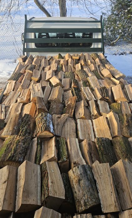 Drewno kominkowe opałowe Dąb i Grab