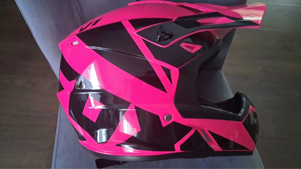 Kask cross quad enduro dziecko