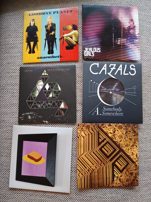 Vinyl Record Lot, Indie Rock and Electronic