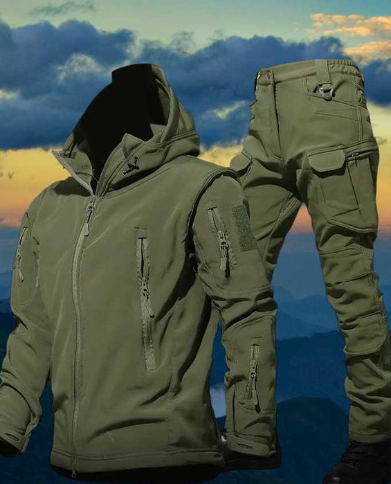 Тактичний костюм Soft Shell фліс — теплий та стильний Різні КОЛЬРИ!