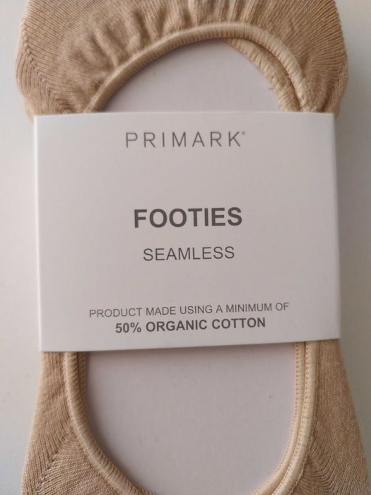 Pack 5 Pares Meias Invisiveis/Footies Seamless Primark (Novos Selados)