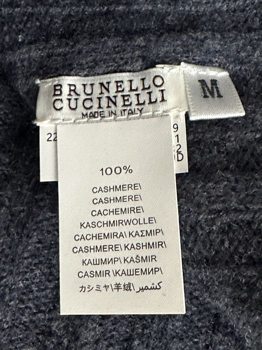 Шапка Brunello Cucinelli 100% кашемір Італія розмір М