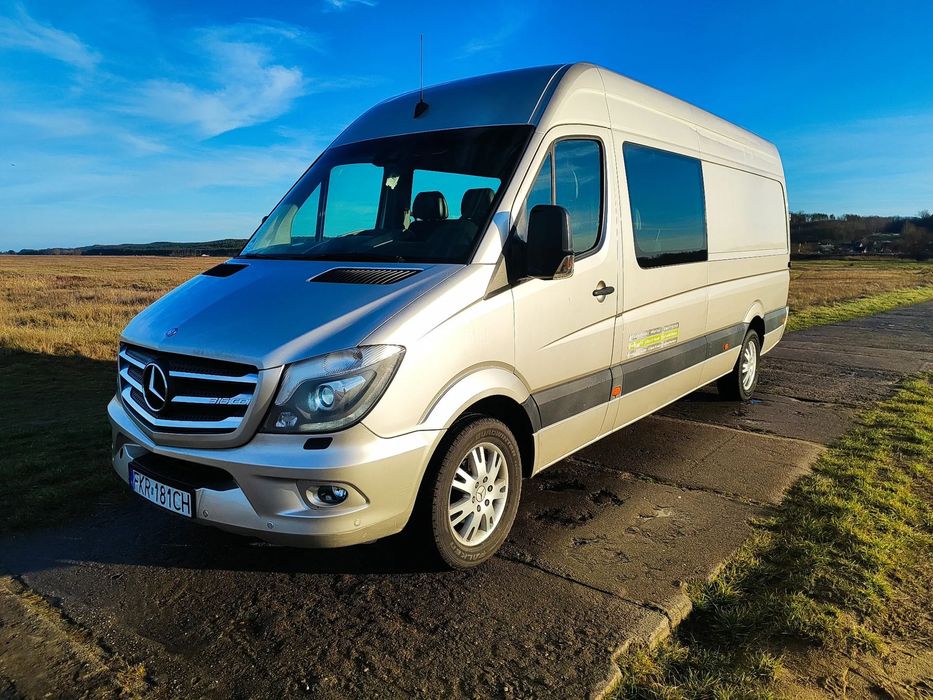 Mercedes-Benz Sprinter 9 osobowy, duża przestrzeń ładunkowa, cena brutto