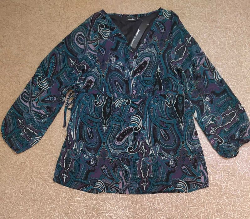 Блуза туника нова футболка большой размер