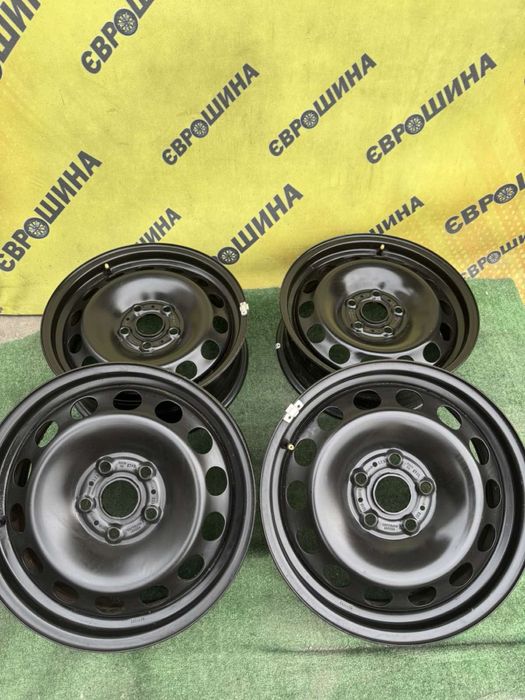 Диски Audi Volkswagen Skoda 5:112r16 металеві склад оригінал б/у