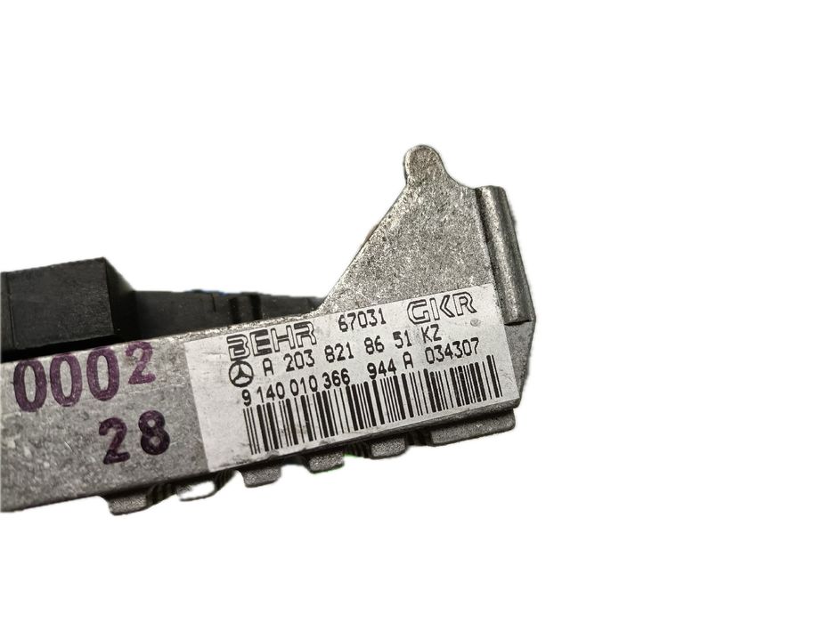 Resistência da chauffage / sofagem MERCEDES-BENZ Classe C (W203)