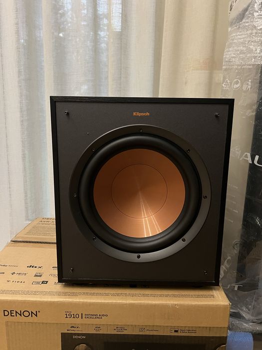 Klipsch R-100SW + kabel Melodika | Stan bardzo dobry | Odbiór osobisty