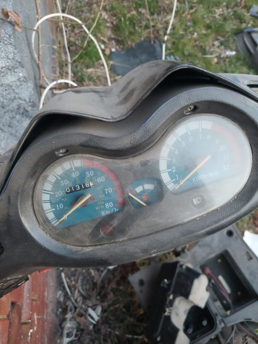 Skuter 80cc na części lub w całości | Silnik GY6 139QMB | Nowe części!
