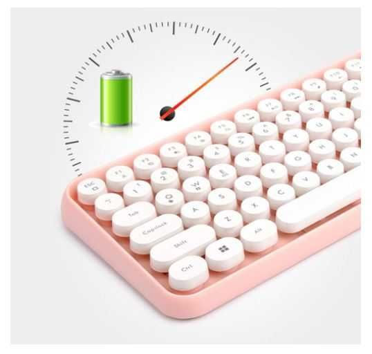 Bezprzewodowa Klawiatura Retro FELiCON 308i