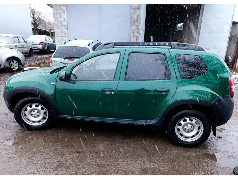 Dacia Duster 2008-2018 рр. Накладки на арки (4 шт., чорні ABS)