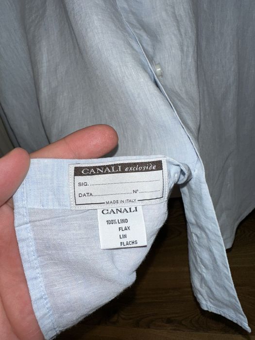 Льняная рубашка Canali