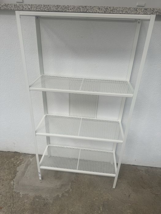 Estante metal branca nova