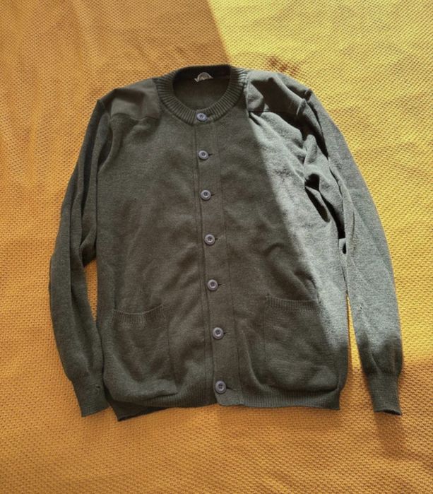 Zapinany sweter / kardigan męski