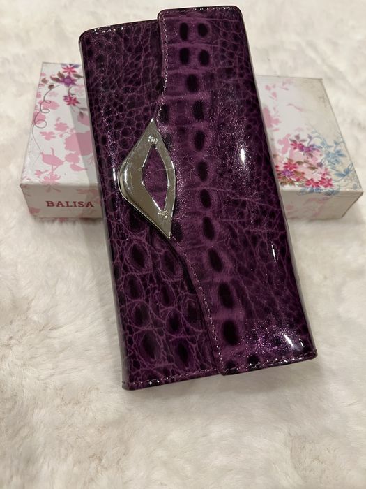 Portfel skórzany nowy