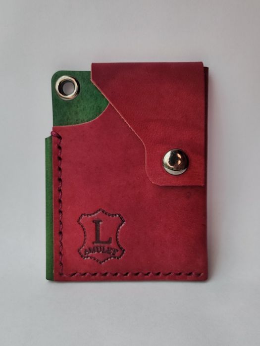 Cardholder skórzany