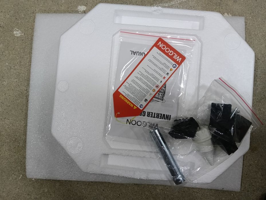 Gerador a gasolina inverter de 3200W.