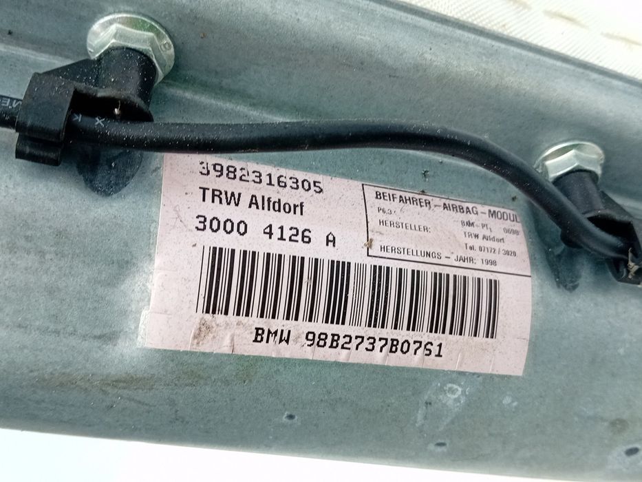 Airbag passageiro BMW 5 (E39)