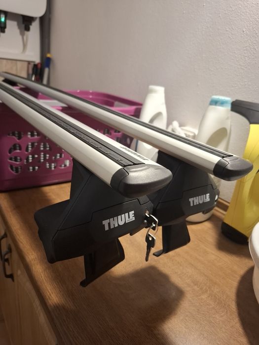 Bagażnik dachowy bmw x6 f16 thule belki relingi poprzeczki