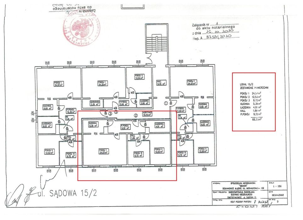 Mieszkanie 68m2, 3 pokoje, Świętochłowice
