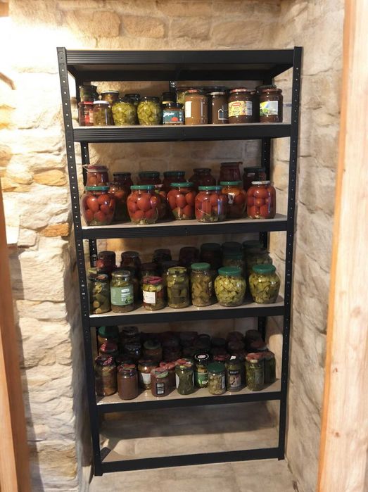 Стелажі металеві різні моделі: 180×90×40, 100×60, стелаж для взуття