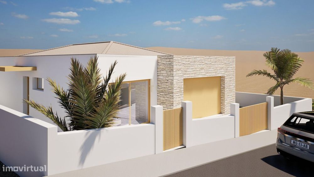 Moradia em fase de construção no Porto Santo