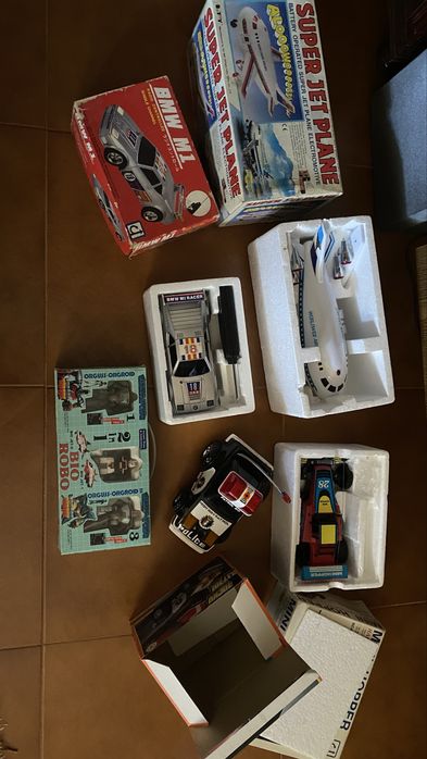 Conjunto Vintage Anos 80 (completos em caixa)