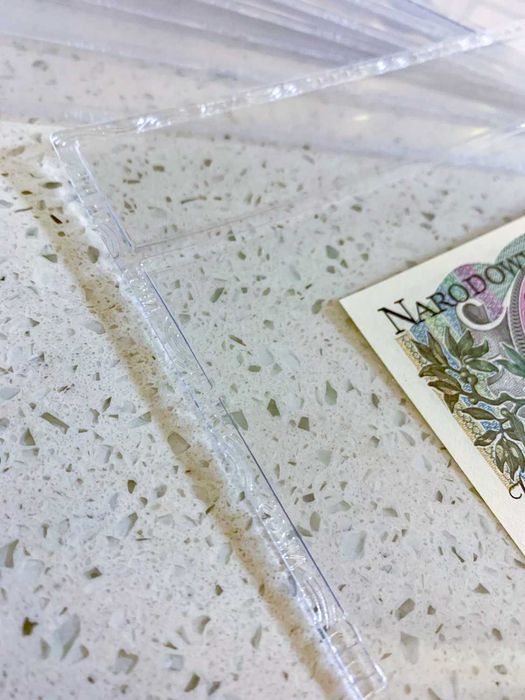 3xEtui na banknoty ala slaby, twardy pokrowiec do banknotów