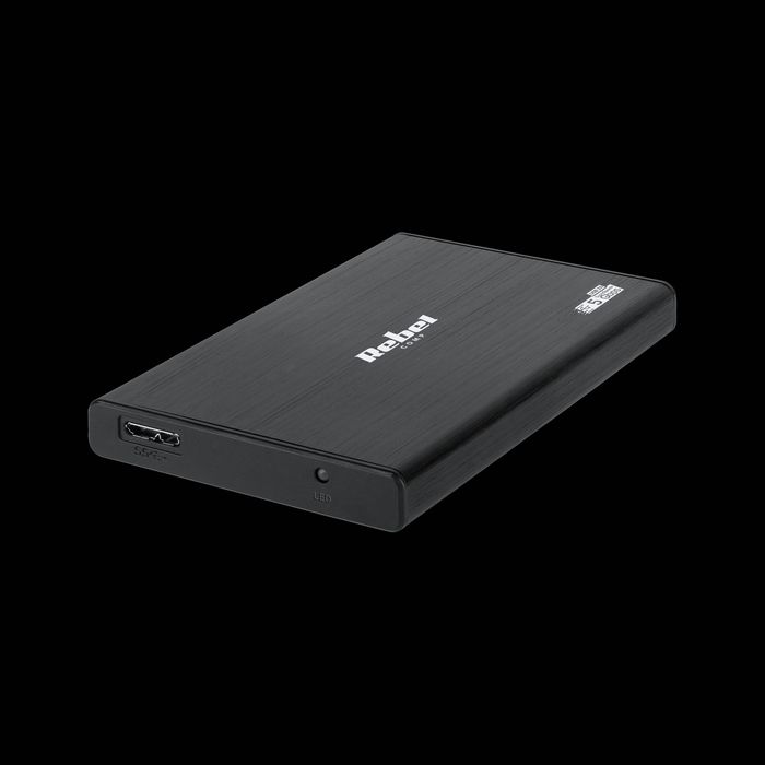Obudowa dysku 2,5" SATA USB 3.0 Rebel aluminiowa