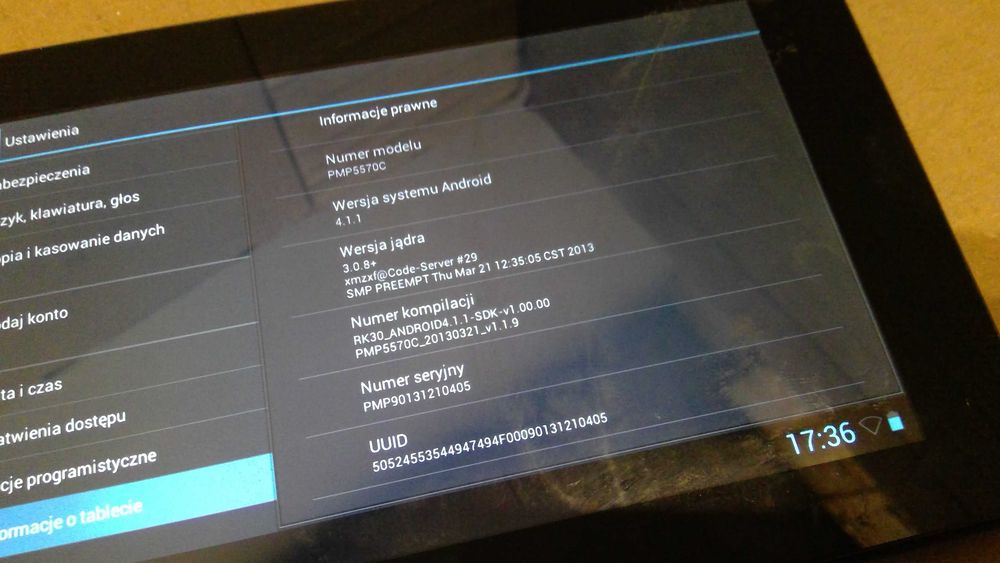 Tablet Prestigio Multipad PMP5570C DUO T77
