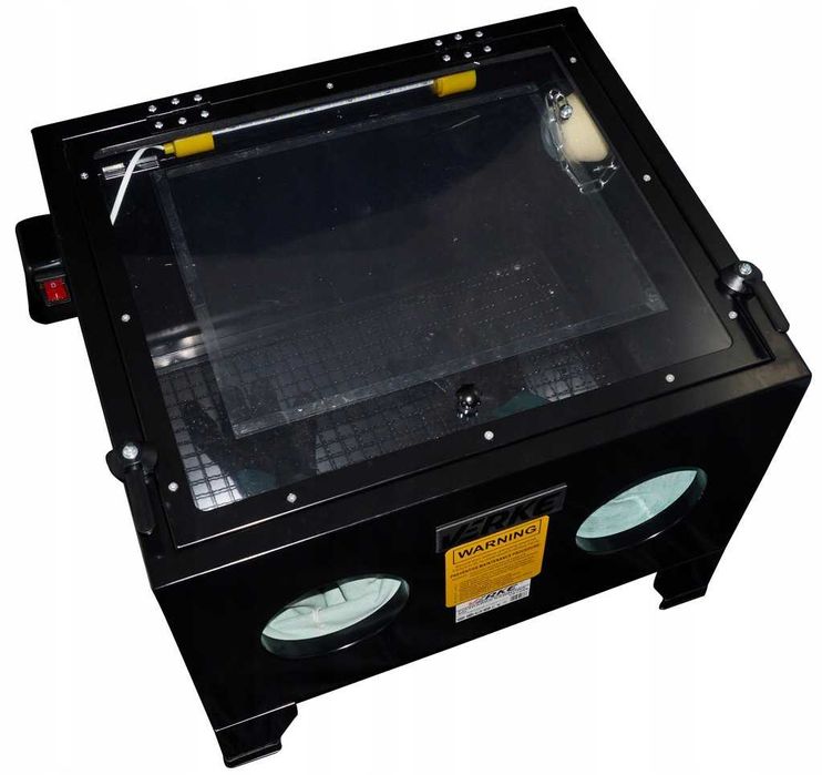 PIASKARKA KABINOWA STACJONARNA Warsztatowa Profesjonalna Duża 90L