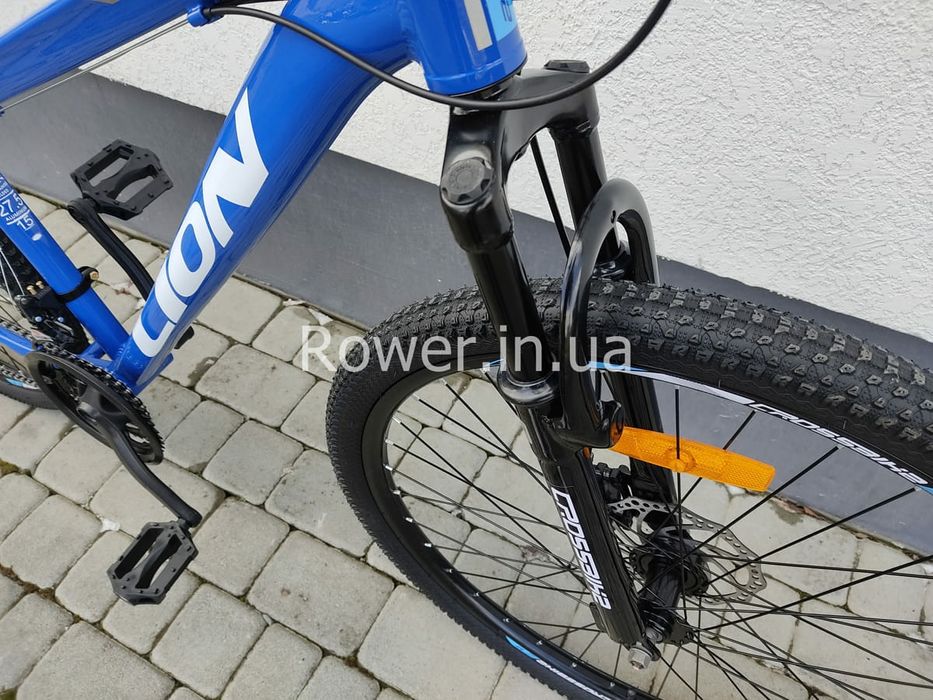 Акція! Алюмінієвий велосипед Crossbike Lion 27.5" рама-17" 2025 blue