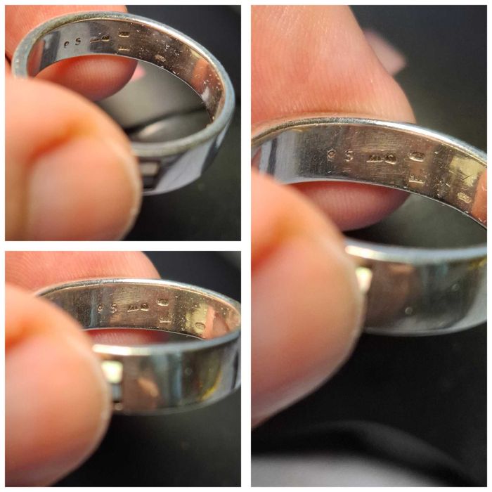 Кольцо с перламутром серебро 925