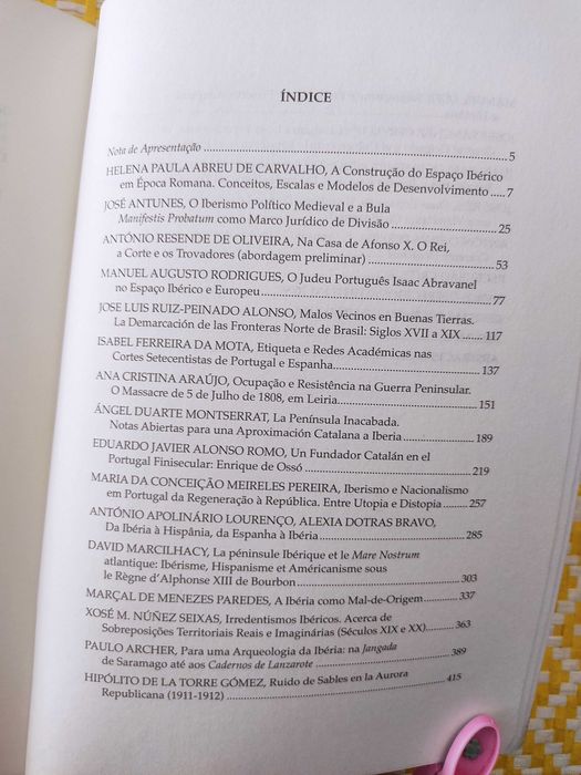 História das Ideias (Revista) - IBÉRIA 
Vol. 31 - 2010