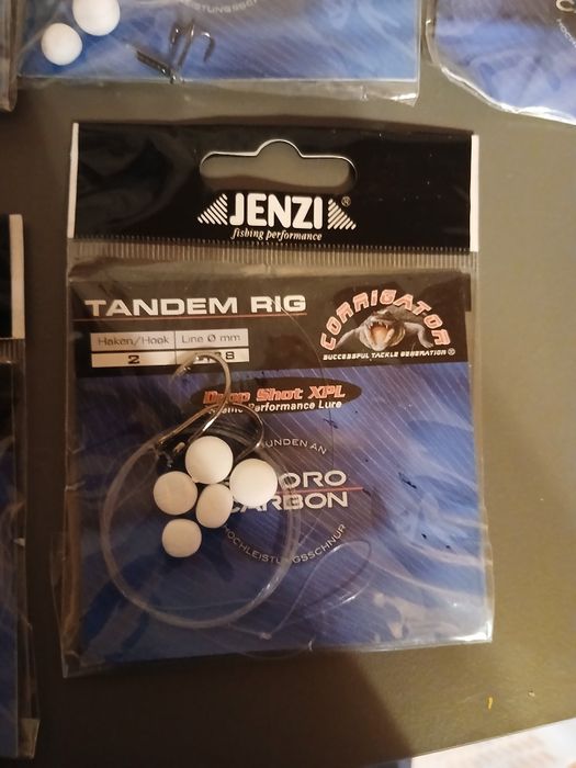 5 nowych zestawów wędkarskich jenzi stinger itandem rig