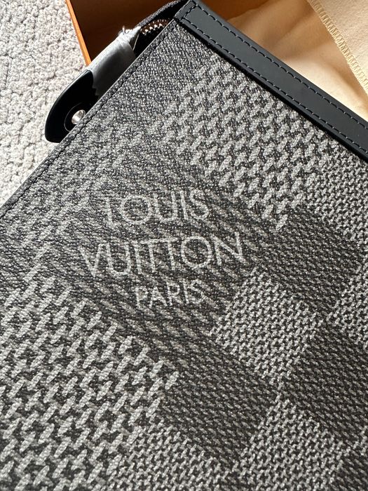 Torebka na dokumenty  męska pixel Louis Vuitton